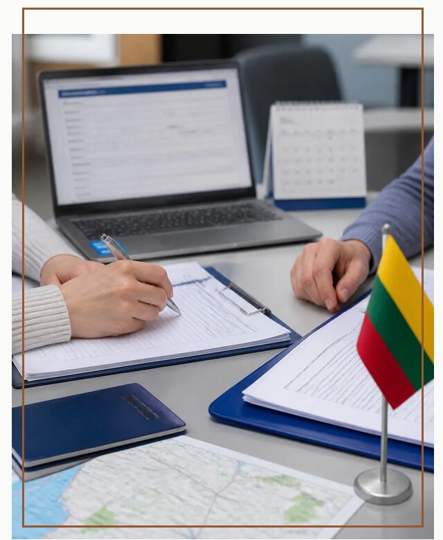 Профессиональное оформление визы в Литву для поездки в Коркине
