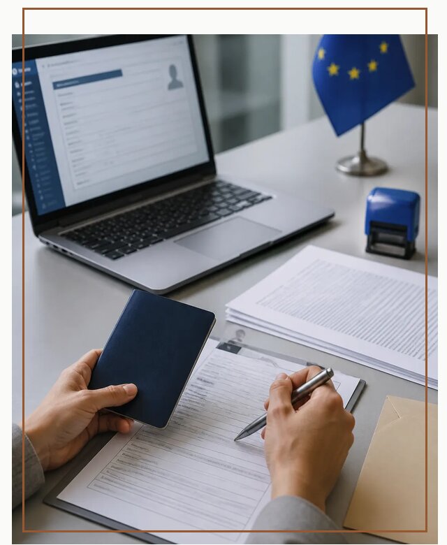 Оформление национальной визы D для переезда и работы в Коркине