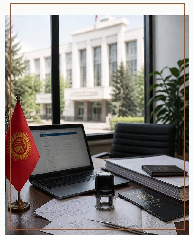 Оформление ВНЖ в Кыргызстане для жизни и работы в Коркине быстро