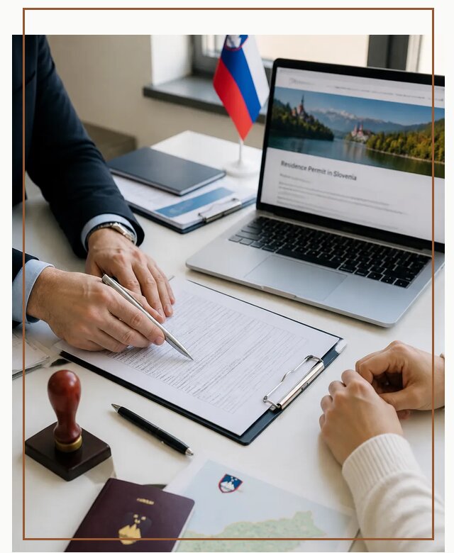 Оформление вида на жительство в Словении под ключ в Коркине