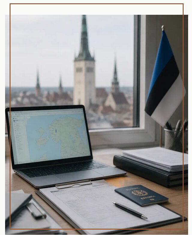 Оформление ВНЖ в Эстонии в Коркине по цене от 46715 р. | Гиперактив-Крк