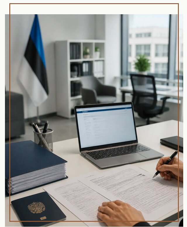 Оформление ВНЖ в Эстонии для переезда и легального проживания в Коркине
