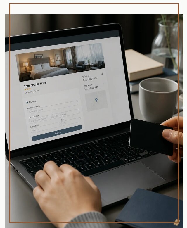 Оплата бронирования Booking в Коркине по цене от 4671 р. | Гиперактив-Крк